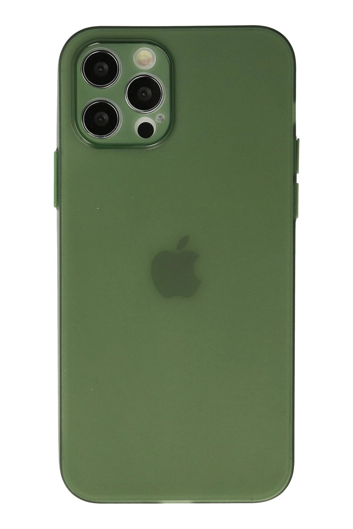 nebaktın Apple iPhone 12 Pro Max Kılıf Puma Silikon - Yeşil 1