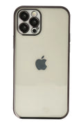 nebaktın Apple iPhone 12 Pro Max Kılıf Razer Lensli Silikon - Siyah 1