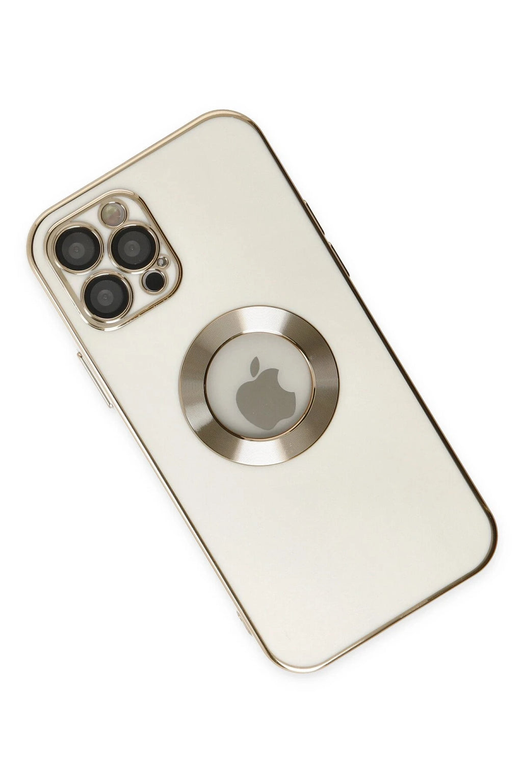 nebaktın Apple iPhone 12 Pro Max Kılıf Store Silikon - Beyaz 3