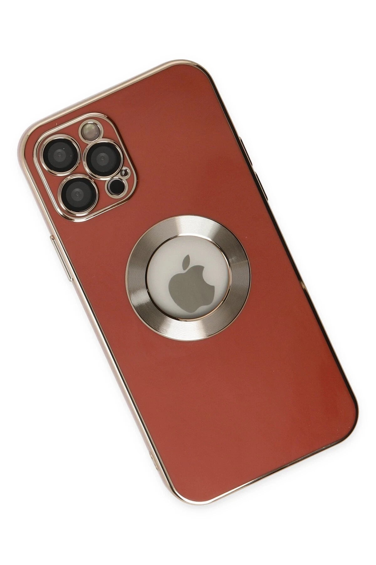 nebaktın Apple iPhone 12 Pro Max Kılıf Store Silikon - Kırmızı 3