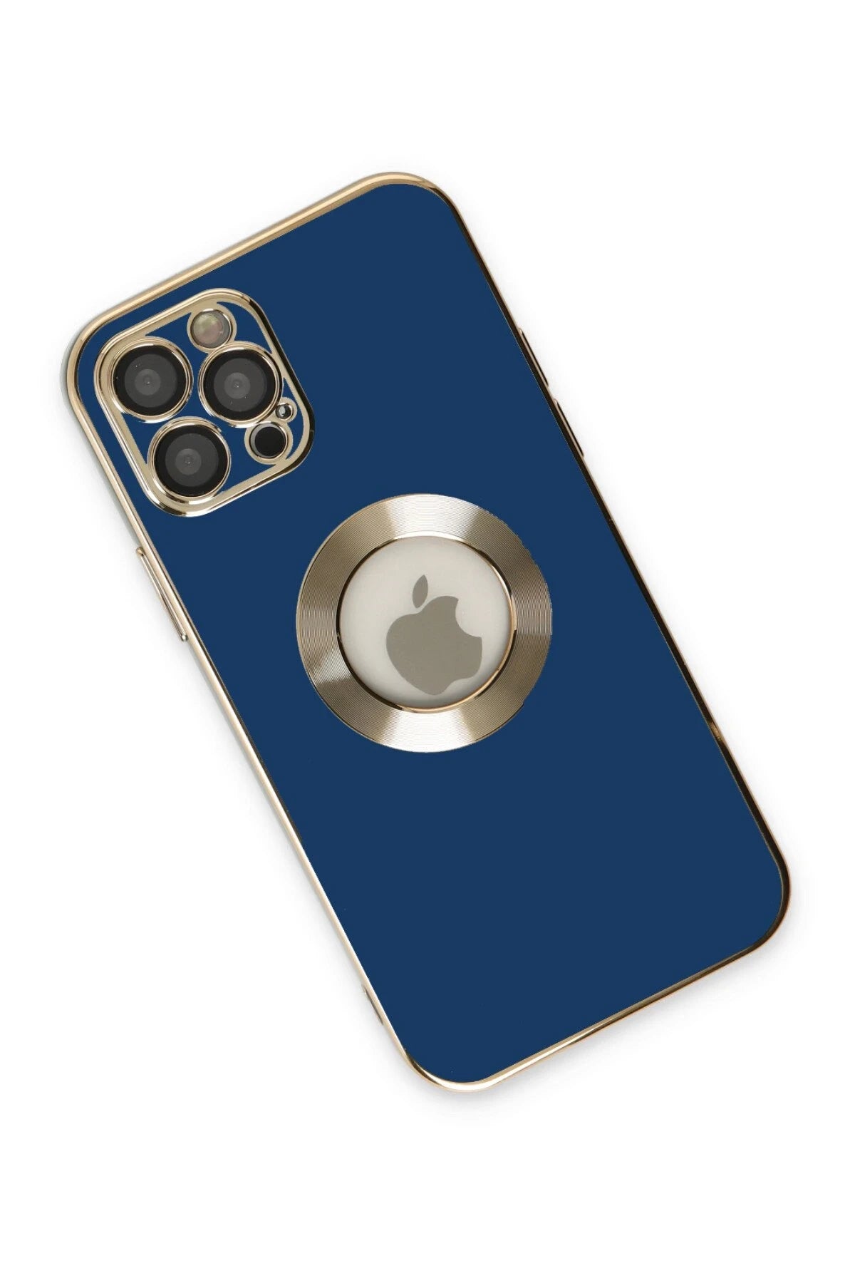 nebaktın Apple iPhone 12 Pro Max Kılıf Store Silikon - Mavi 2