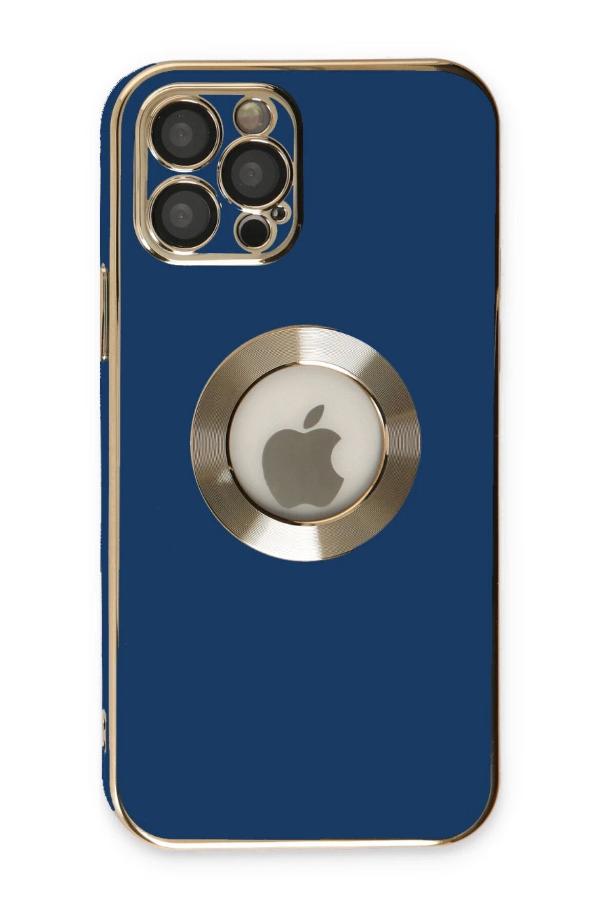 nebaktın Apple iPhone 12 Pro Max Kılıf Store Silikon - Mavi 3