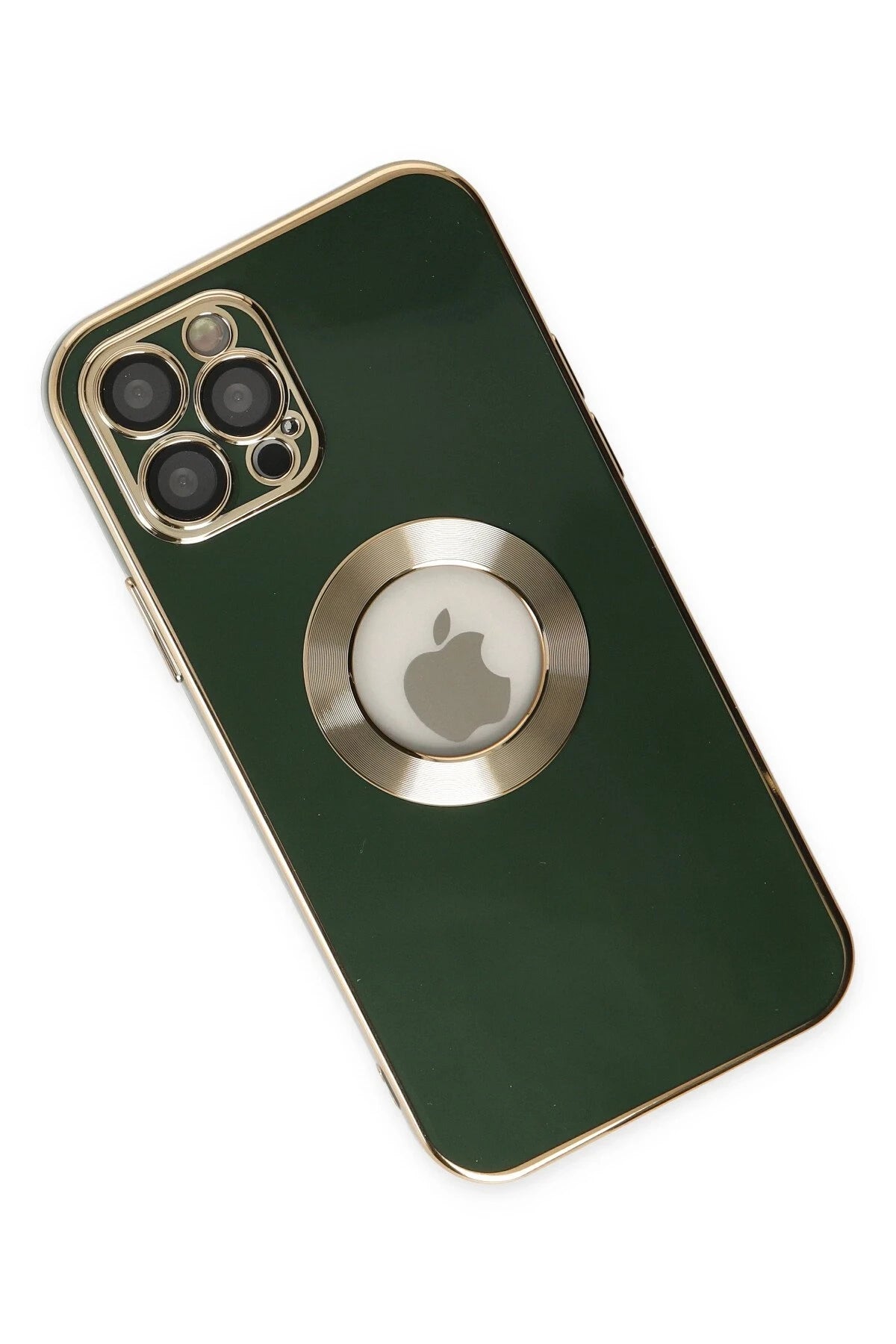 nebaktın Apple iPhone 12 Pro Max Kılıf Store Silikon - Yeşil 3