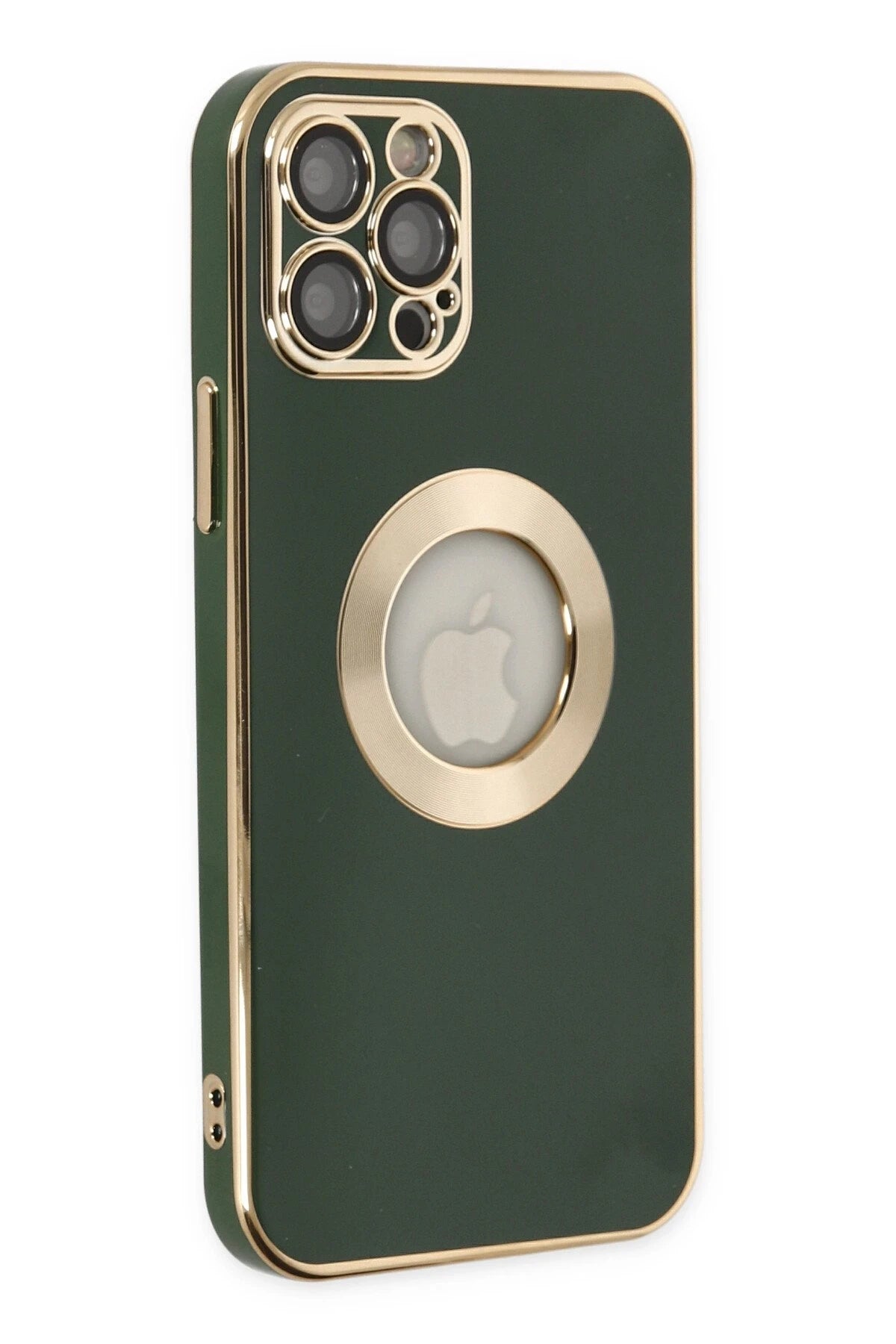 nebaktın Apple iPhone 12 Pro Max Kılıf Store Silikon - Yeşil 1