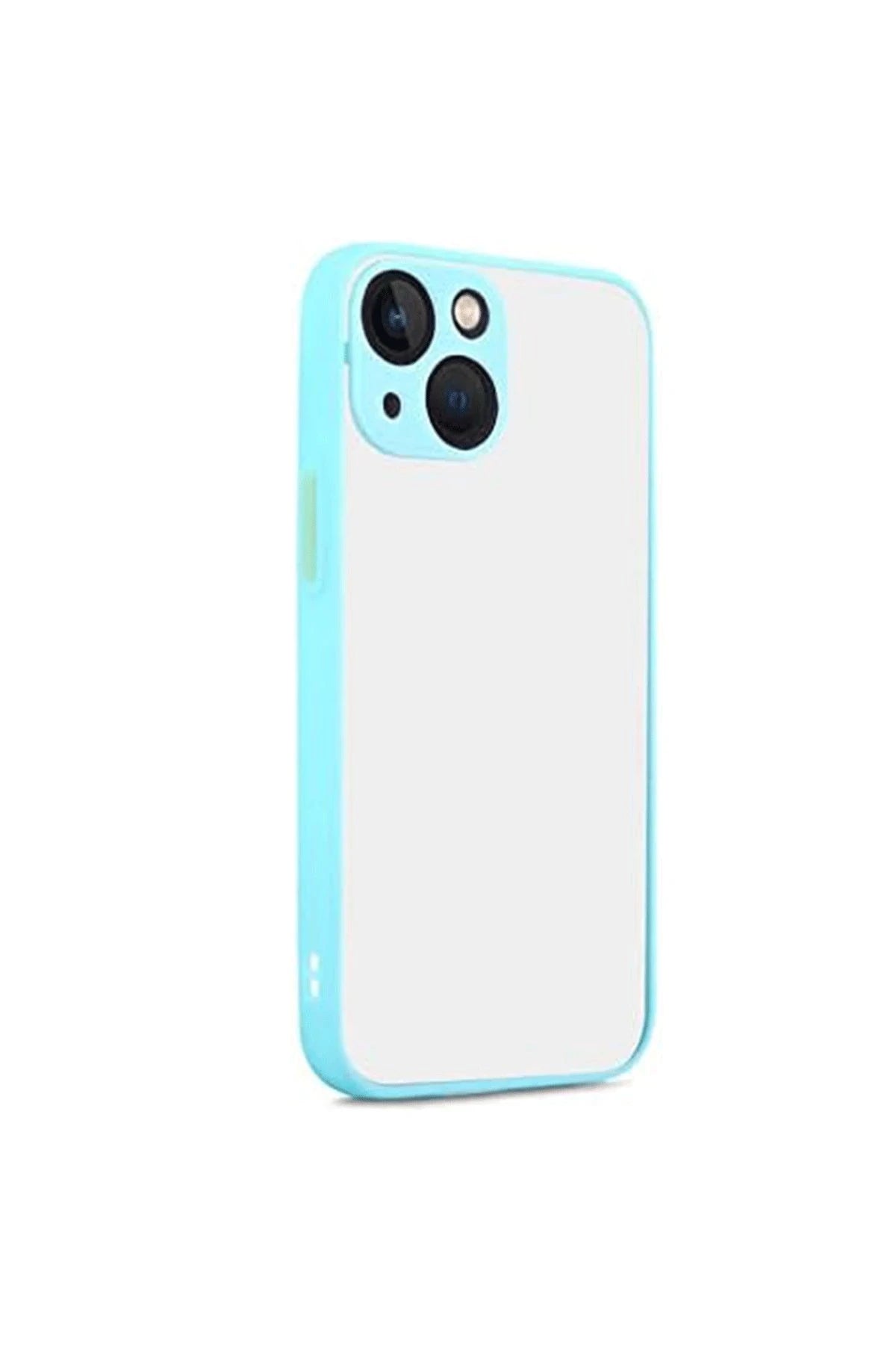 nebaktın Apple iPhone 13 Kılıf Montreal Silikon Kapak - Turkuaz 1