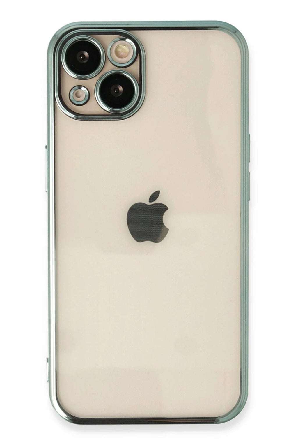 nebaktın Apple iPhone 13 Kılıf Razer Lensli Silikon - Yeşil 1