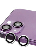nebaktın Apple iPhone 13 Mini Raze Metal Kamera Lens - Gümüş 1
