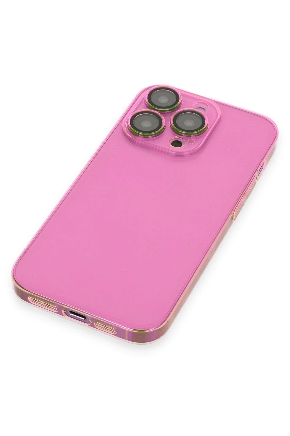 nebaktın Apple iPhone 13 Pro Kılıf Armada Lensli Kapak - Pembe 4