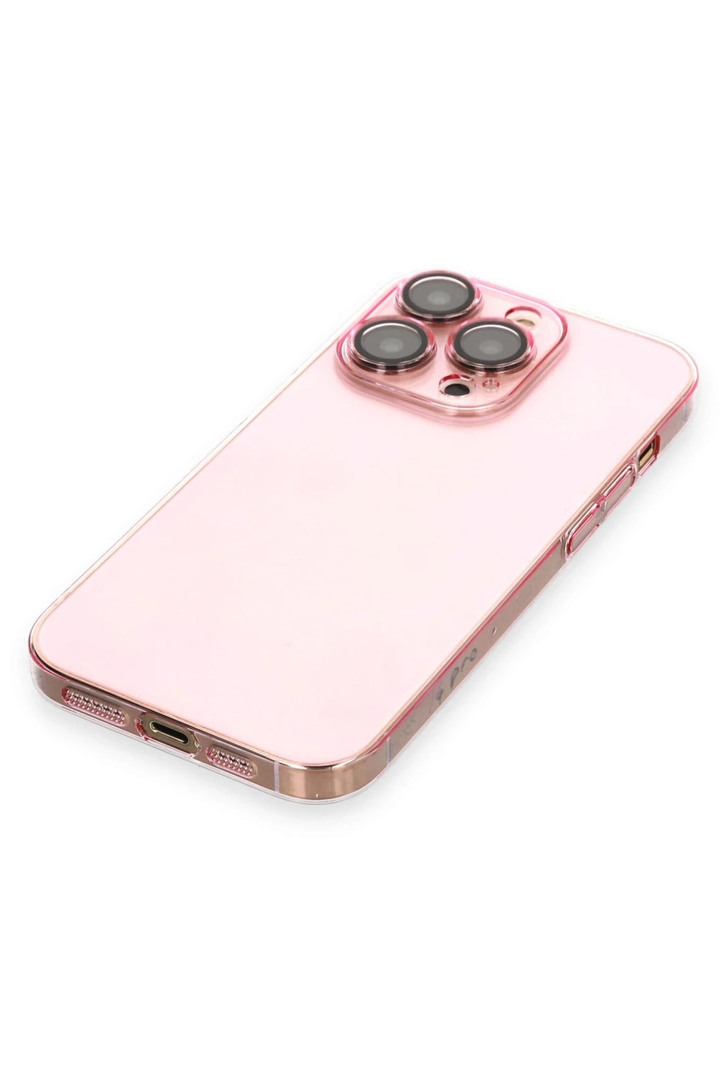 nebaktın Apple iPhone 13 Pro Kılıf Armada Lensli Kapak - Rose Gold 4