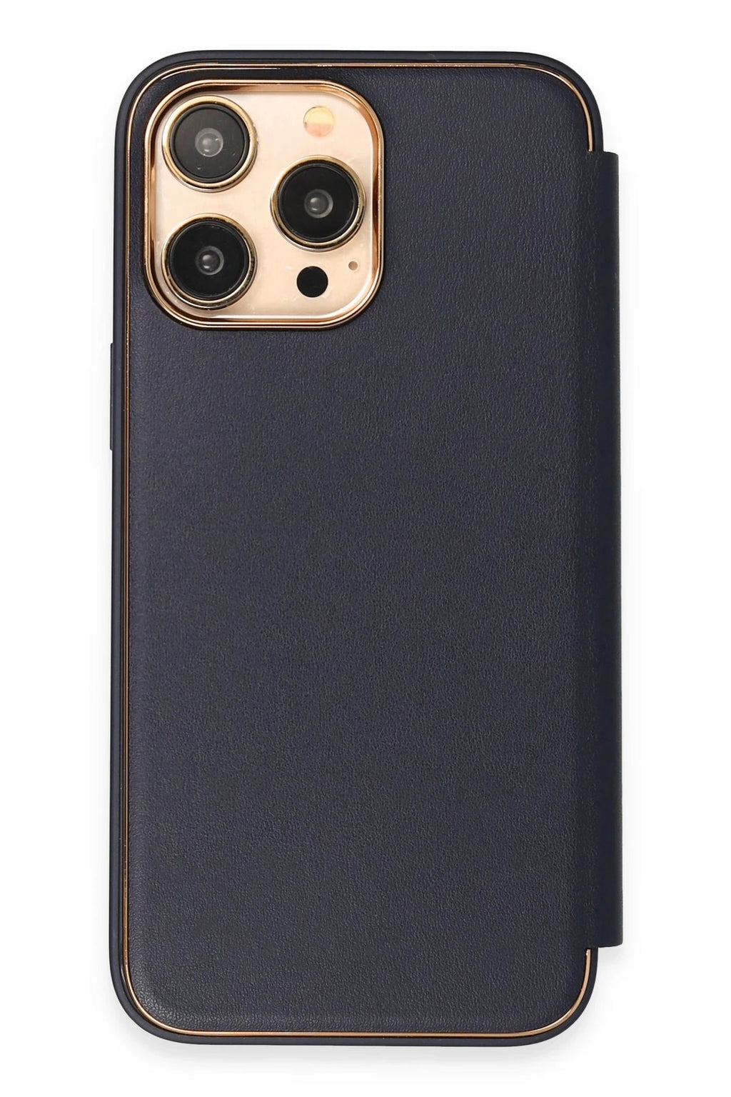 nebaktın Apple iPhone 13 Pro Kılıf Dolpin Kapaklı - Lacivert 3