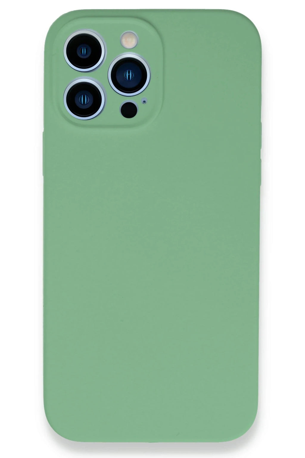 nebaktın Apple iPhone 13 Pro Kılıf Lansman Legant Silikon - Yeşil 1