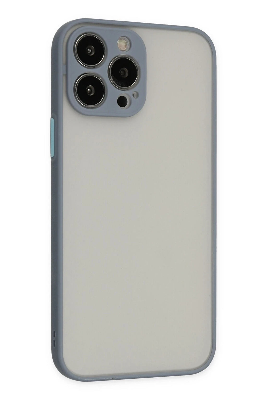 nebaktın Apple iPhone 13 Pro Kılıf Montreal Silikon Kapak - Gri 2