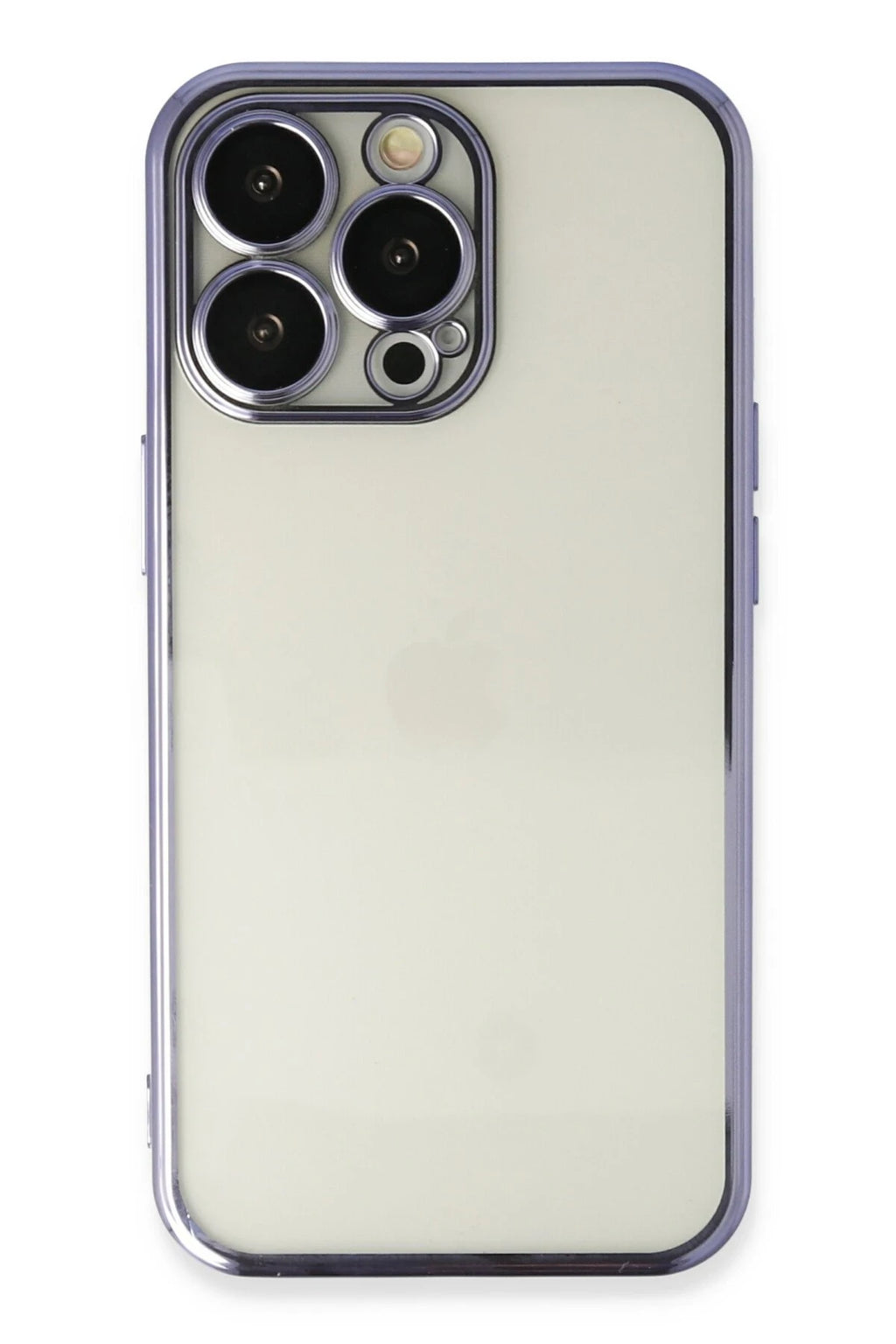 nebaktın Apple iPhone 13 Pro Kılıf Razer Lensli Silikon - Mor 1