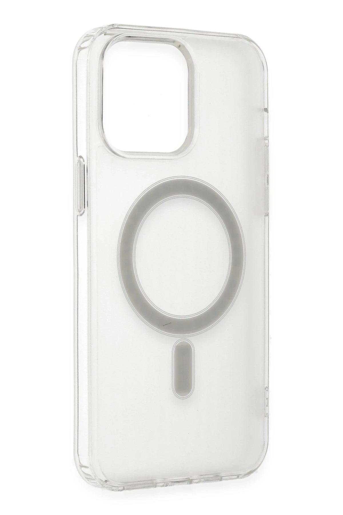 nebaktın Apple iPhone 13 Pro Max Kılıf Matte Şeffaf Magneticsafe - Şeffaf 6