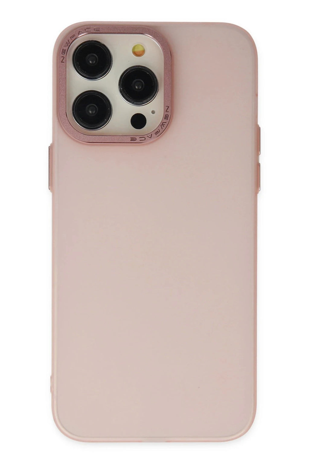 nebaktın Apple iPhone 13 Pro Max Kılıf Modos Metal Kapak - Pembe 1