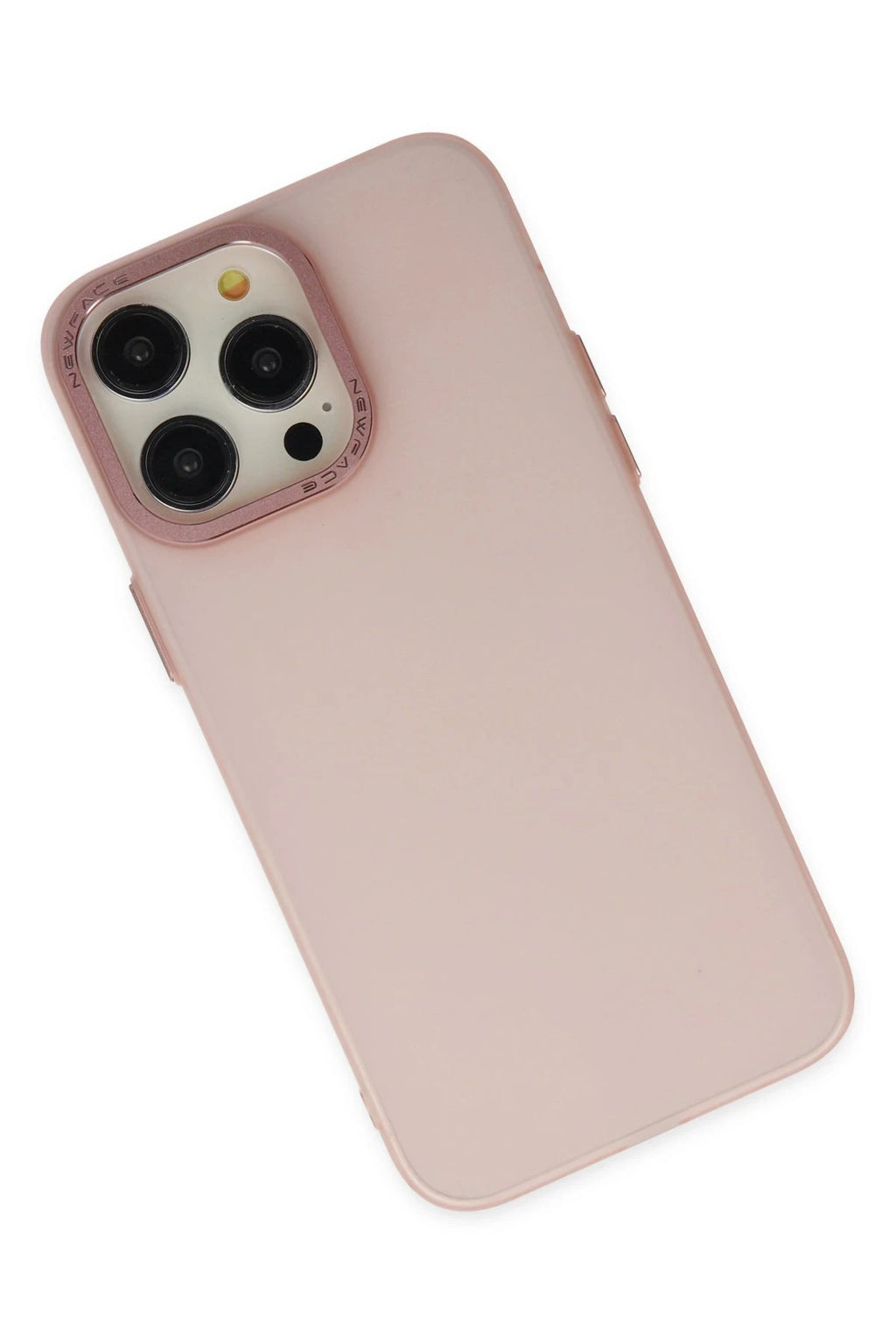 nebaktın Apple iPhone 13 Pro Max Kılıf Modos Metal Kapak - Pembe 3