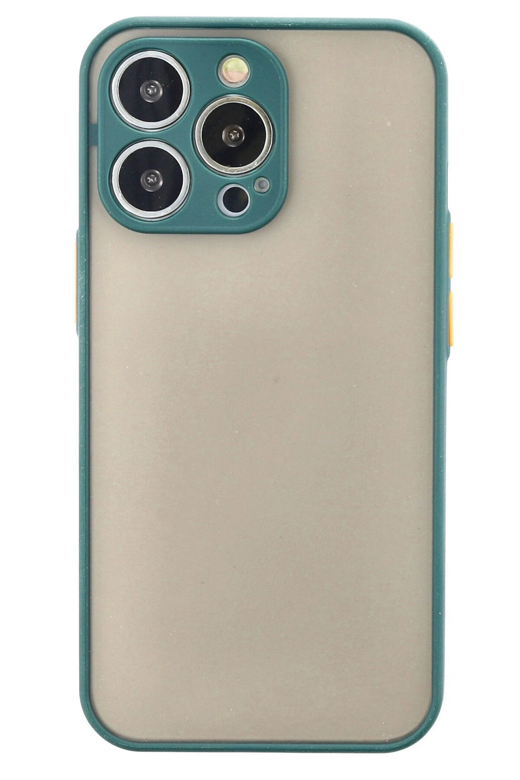 nebaktın Apple iPhone 13 Pro Max Kılıf Montreal Silikon Kapak - Yeşil 1