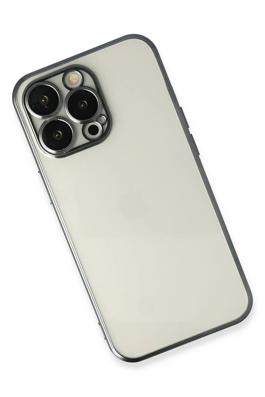 nebaktın Apple iPhone 13 Pro Max Kılıf Razer Lensli Silikon - Siyah 3