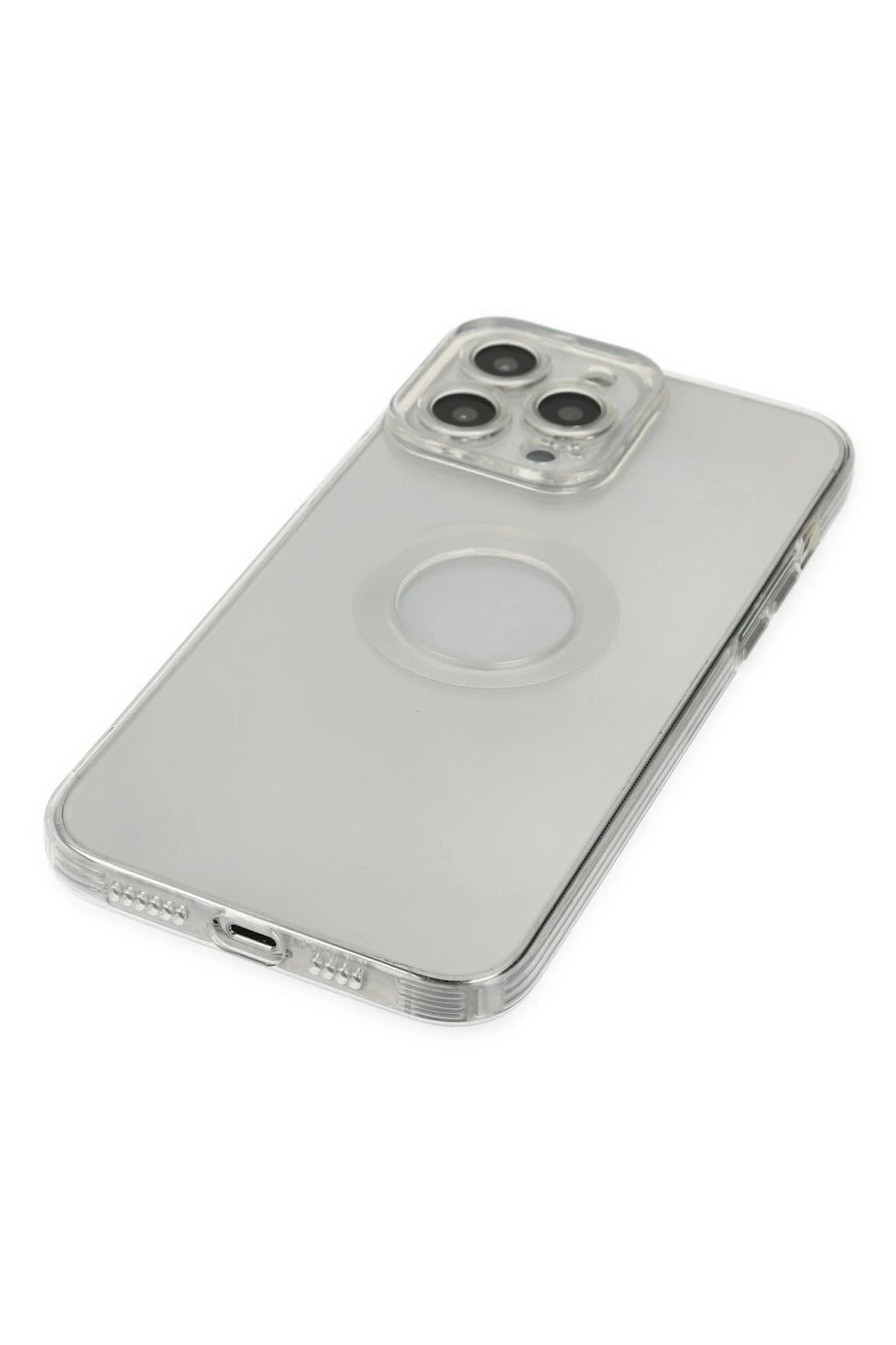 nebaktın Apple iPhone 13 Pro Max Kılıf Santa Lens Silikon - Şeffaf 3
