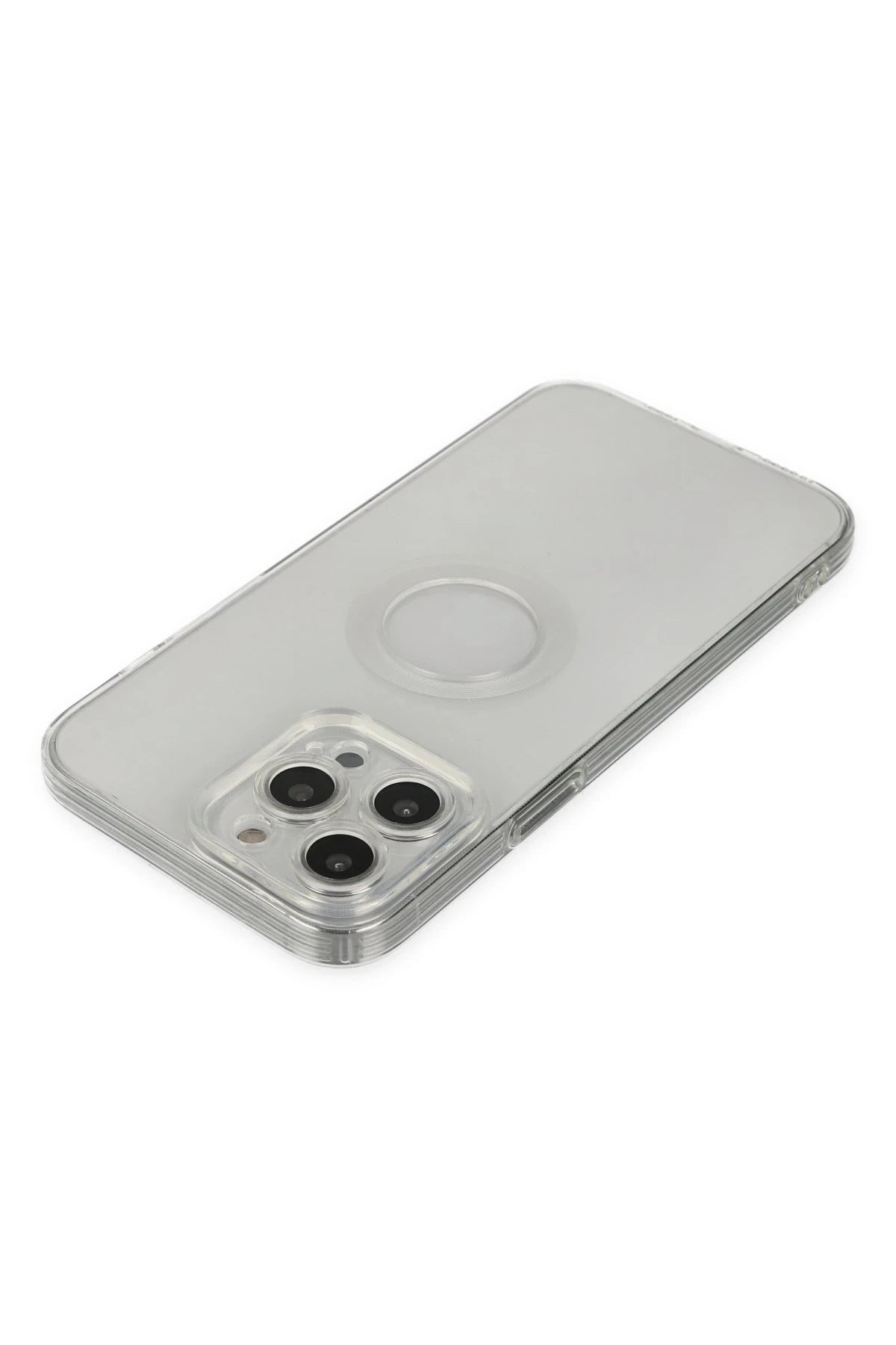 nebaktın Apple iPhone 13 Pro Max Kılıf Santa Lens Silikon - Şeffaf 4