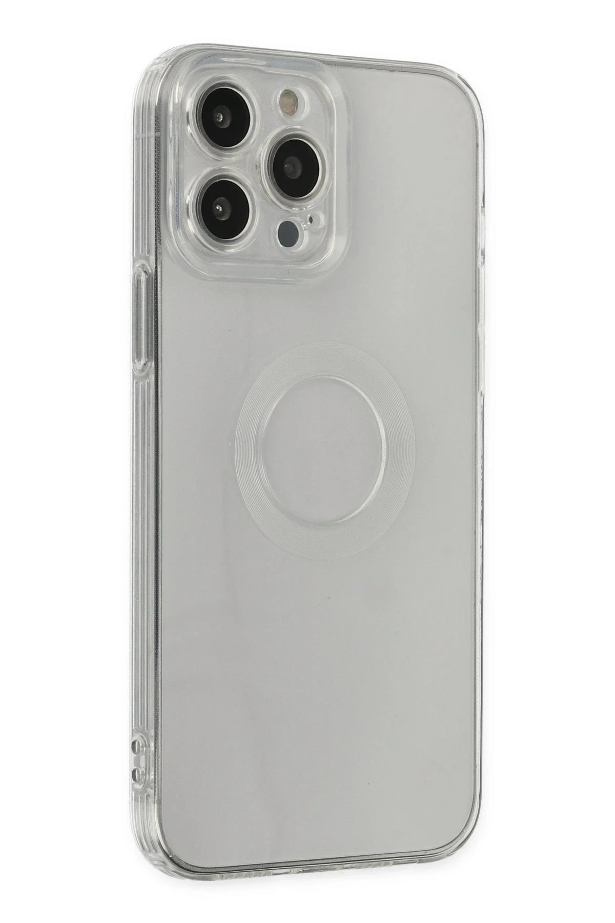 nebaktın Apple iPhone 13 Pro Max Kılıf Santa Lens Silikon - Şeffaf 2