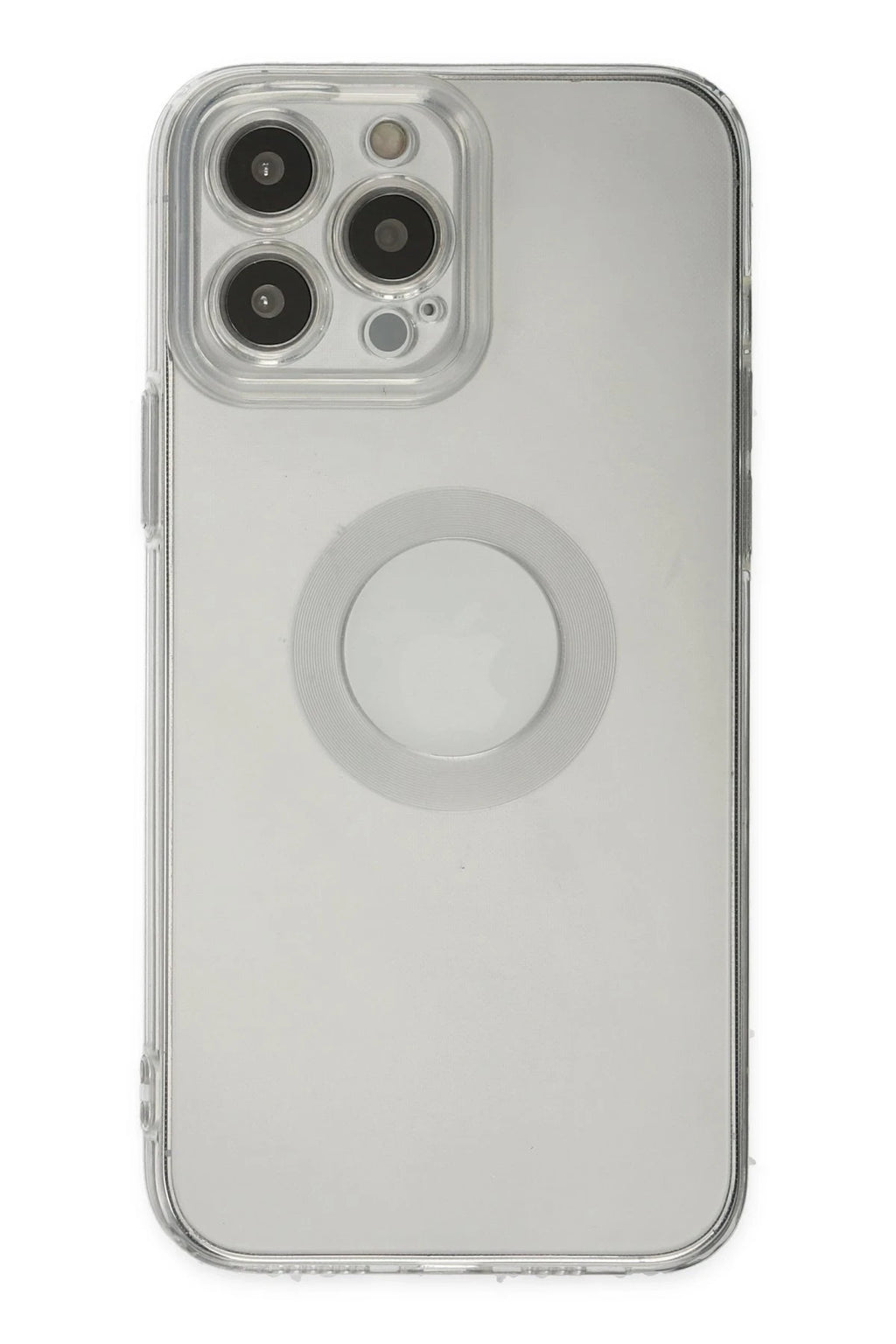 nebaktın Apple iPhone 13 Pro Max Kılıf Santa Lens Silikon - Şeffaf 1