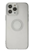 nebaktın Apple iPhone 13 Pro Max Kılıf Santa Lens Silikon - Şeffaf 1