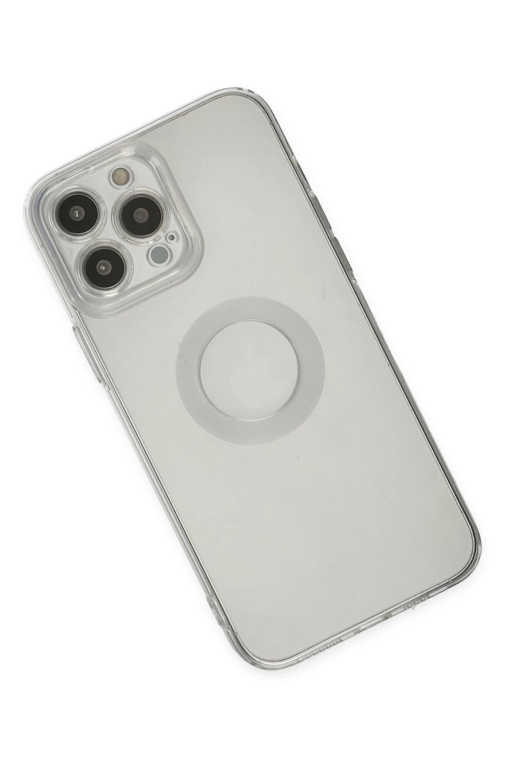 nebaktın Apple iPhone 13 Pro Max Kılıf Santa Lens Silikon - Şeffaf 5