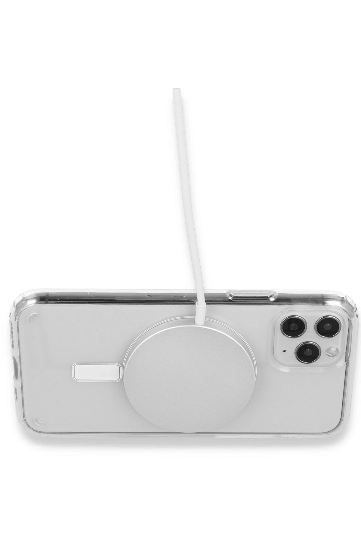 nebaktın Apple iPhone 14 Kılıf Pc Real Magsafe Kapak - Şeffaf 3