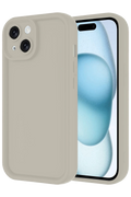 nebaktın Apple iPhone 14 Kılıf Viera Silikon - Krem 1