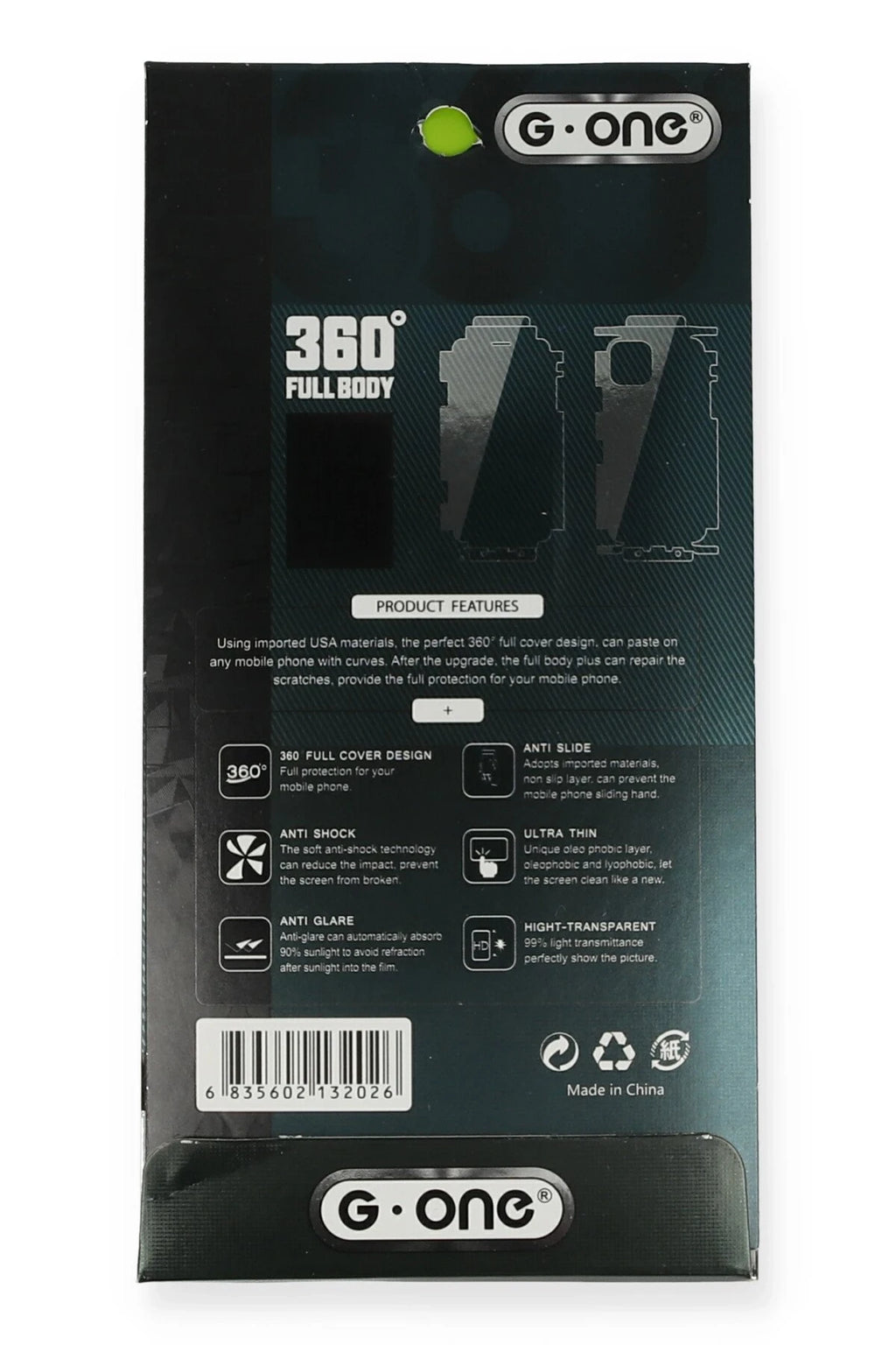 nebaktın Apple iPhone 14 Plus 360 Mat Full Body Arka Koruyucu 2