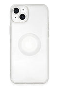 nebaktın Apple iPhone 14 Plus Kılıf Santa Lens Silikon - Şeffaf 1