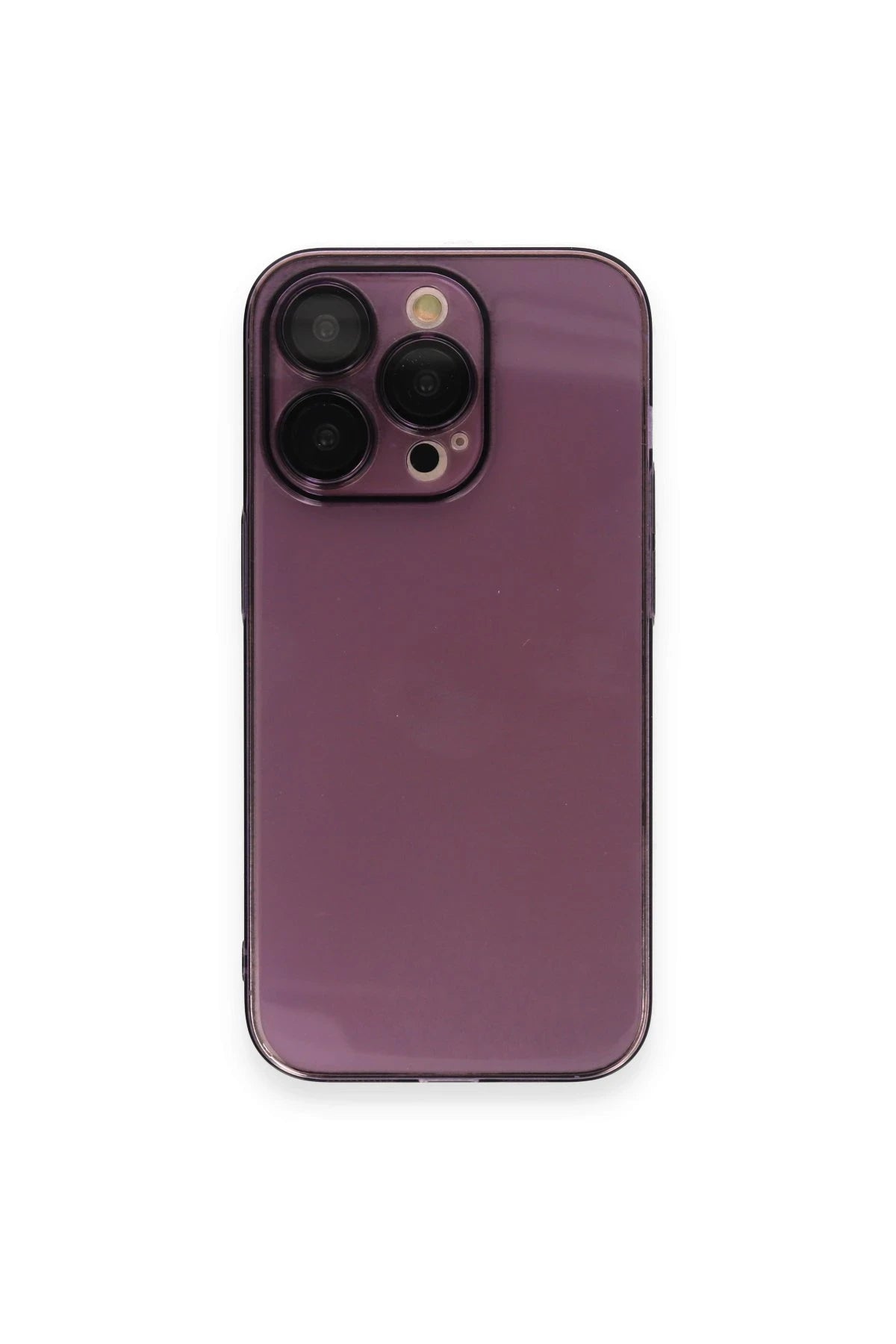 nebaktın Apple iPhone 14 Pro Kılıf Armada Lensli Kapak - Derin Mor 2