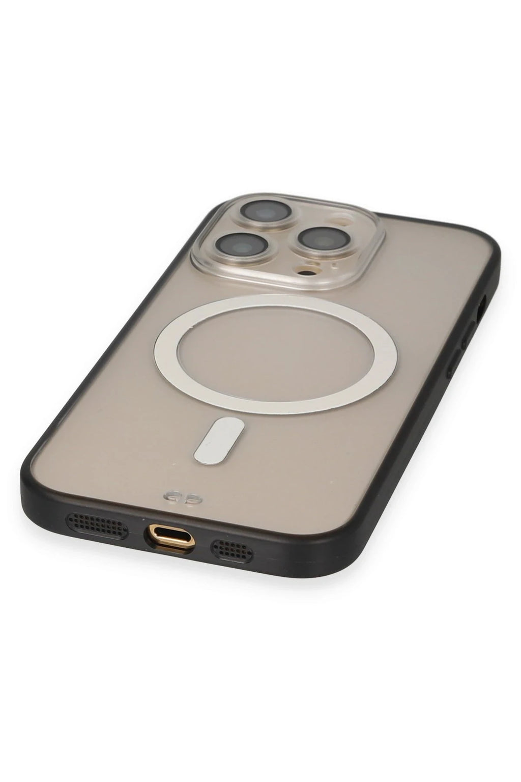 nebaktın Apple iPhone 14 Pro Kılıf Grand Magneticsafe Kapak - Siyah 4