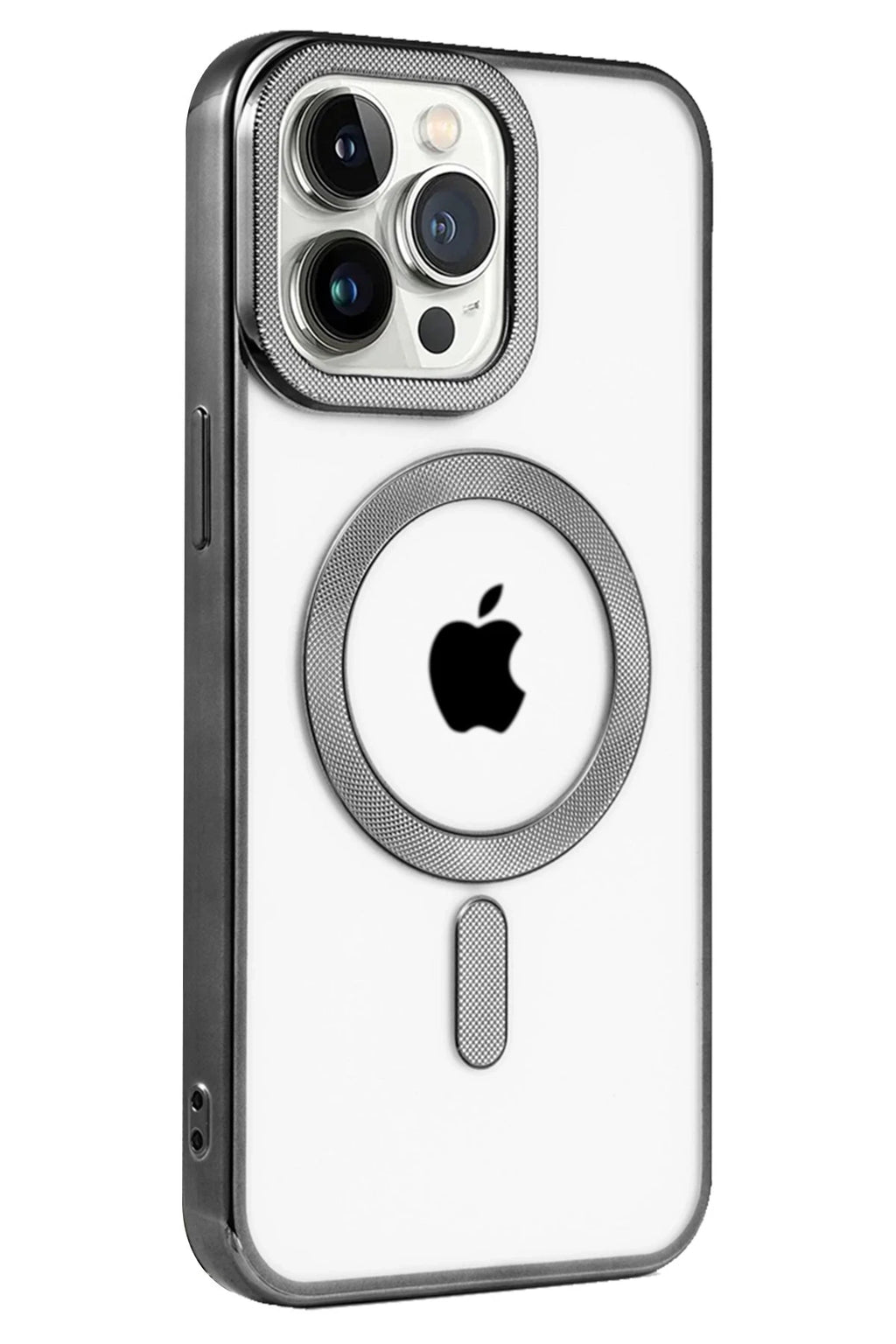 nebaktın Apple iPhone 14 Pro Kılıf Kronos Magsafe Kapak - Siyah 2