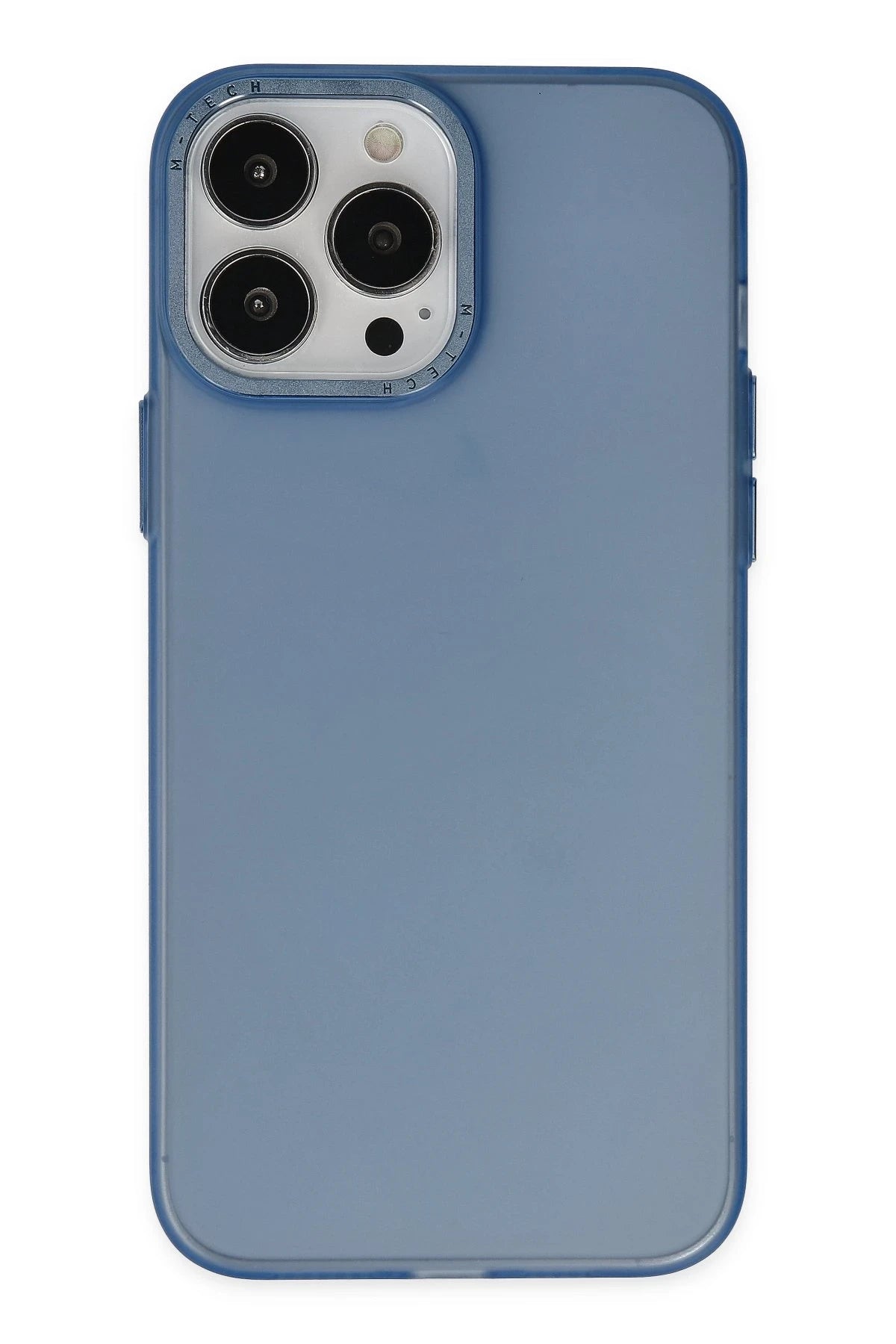nebaktın Apple iPhone 14 Pro Kılıf Modos Metal Kapak - Lacivert 1