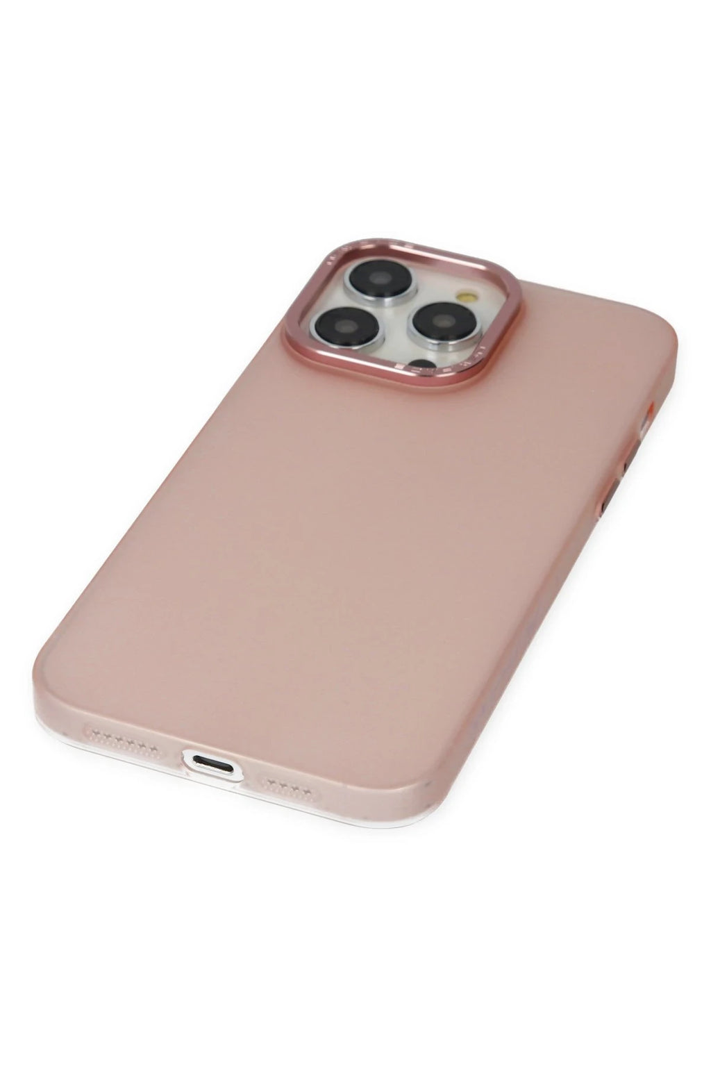 nebaktın Apple iPhone 14 Pro Kılıf Modos Metal Kapak - Pembe 5