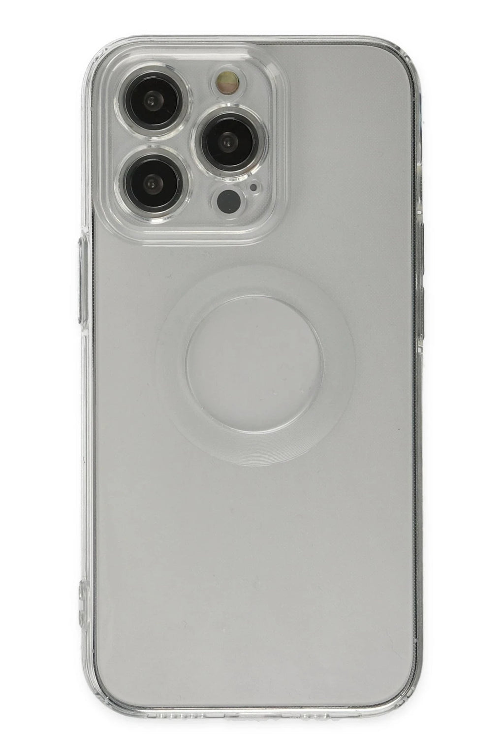nebaktın Apple iPhone 14 Pro Kılıf Santa Lens Silikon - Şeffaf 1