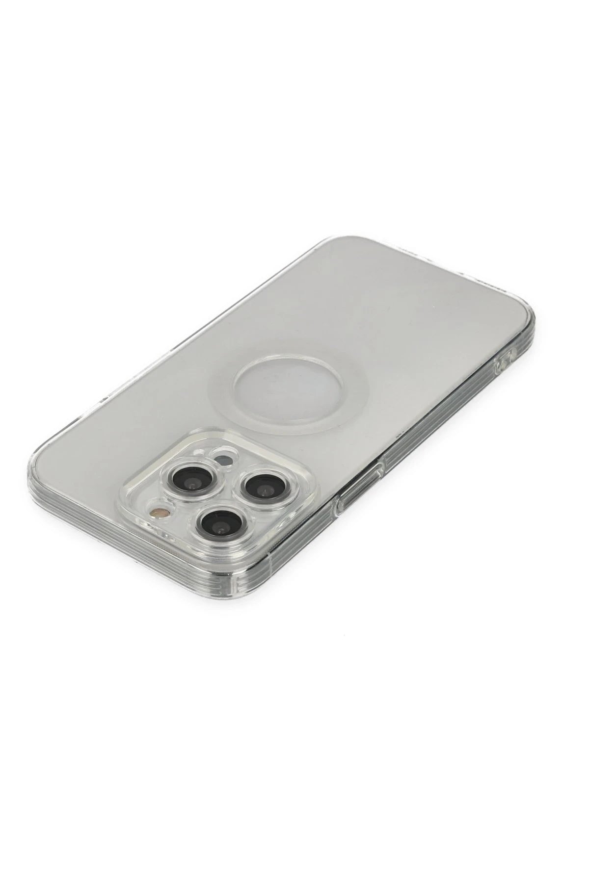 nebaktın Apple iPhone 14 Pro Kılıf Santa Lens Silikon - Şeffaf 4