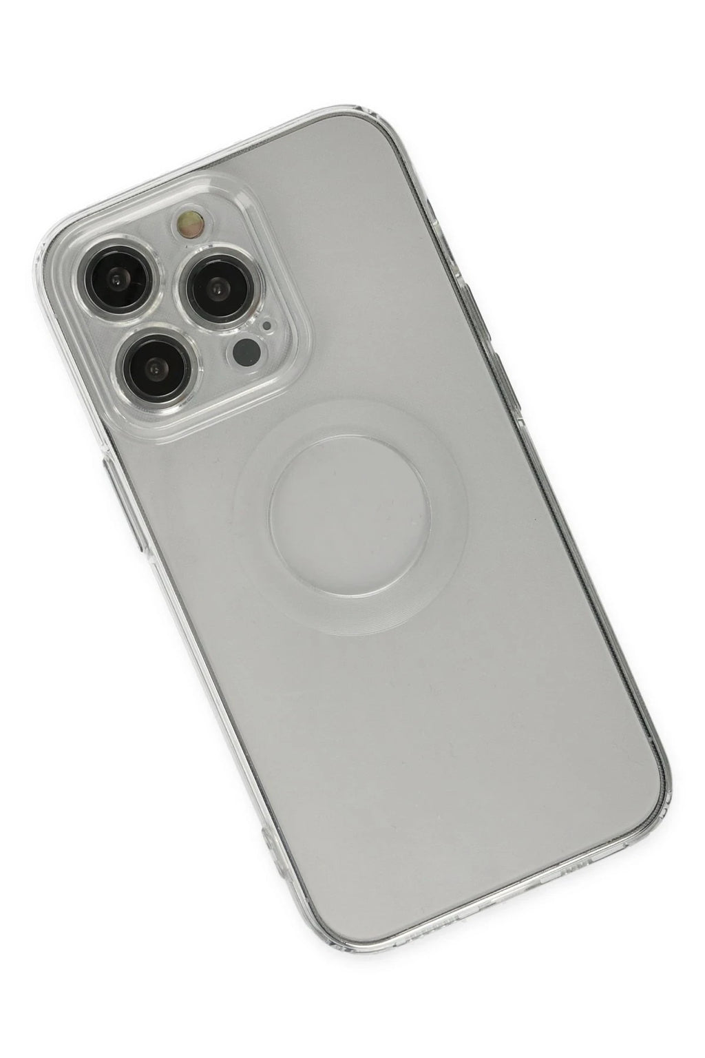nebaktın Apple iPhone 14 Pro Kılıf Santa Lens Silikon - Şeffaf 3