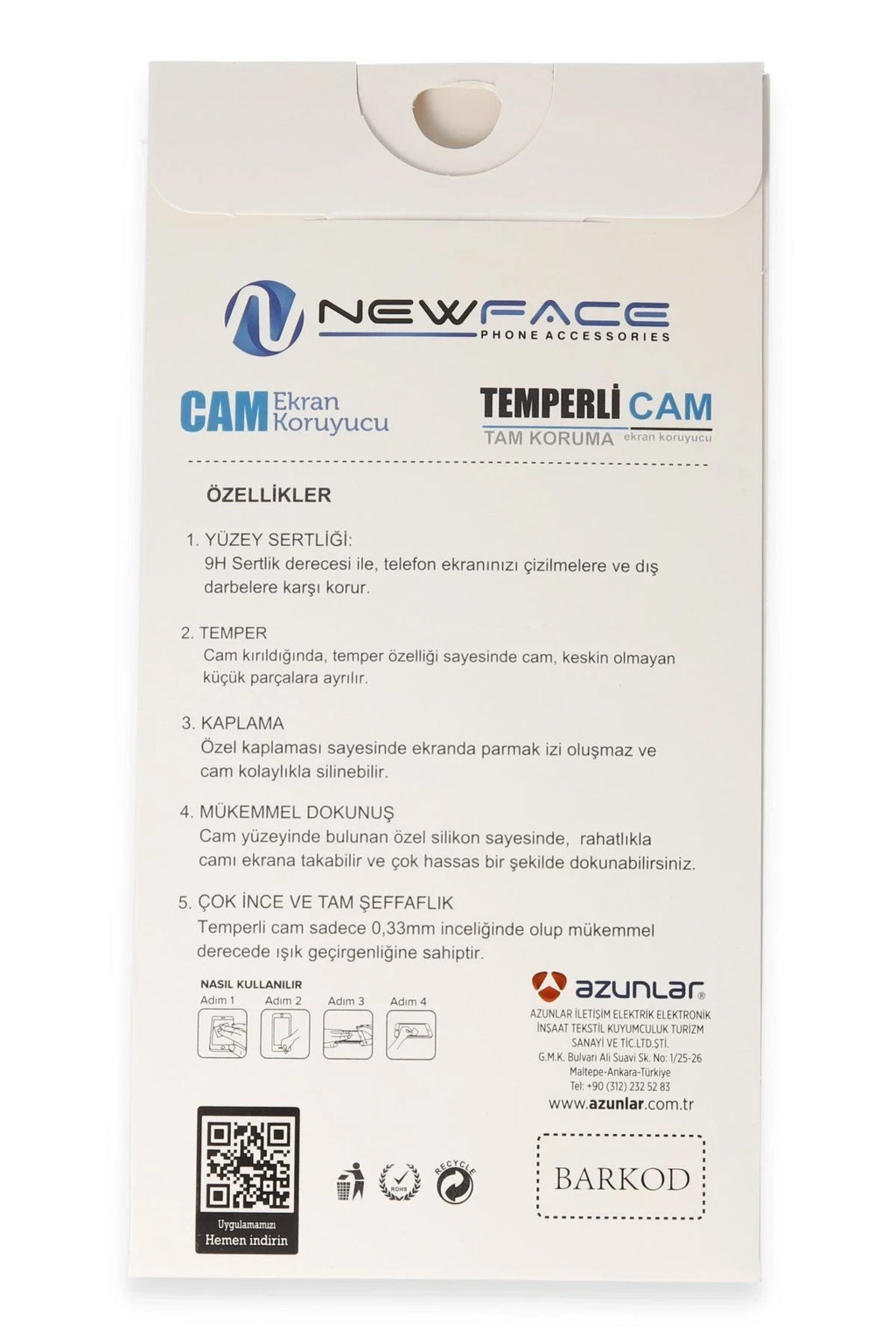 nebaktın Apple iPhone 14 Pro Max 3D Antistatik Cam Ekran Koruyucu 2