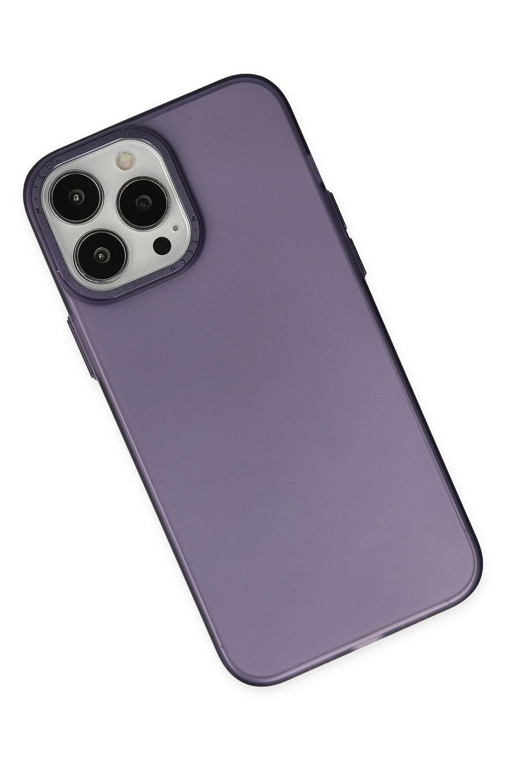 nebaktın Apple iPhone 14 Pro Max Kılıf Modos Metal Kapak - Mor 2