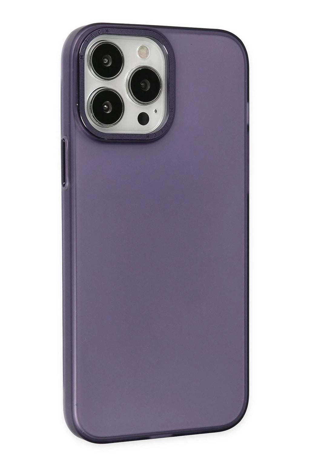nebaktın Apple iPhone 14 Pro Max Kılıf Modos Metal Kapak - Mor 3