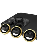 nebaktın Apple iPhone 14 Pro Raze Metal Kamera Lens - Gold 1