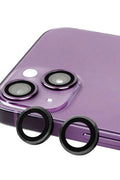 nebaktın Apple iPhone 14 Raze Metal Kamera Lens - Siyah 1