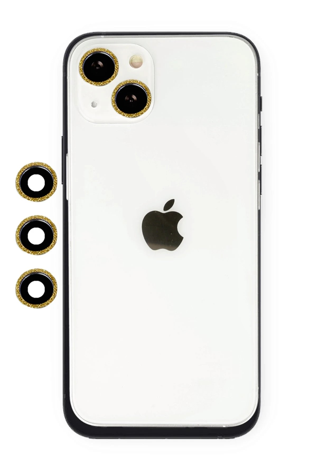 nebaktın Apple iPhone 14 Shine Kamera Lens - Gold 1