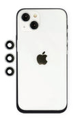 nebaktın Apple iPhone 14 Shine Kamera Lens - Gümüş 1