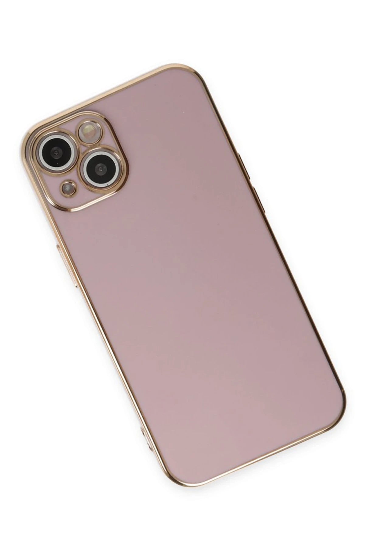 nebaktın Apple iPhone 15 Kılıf Volet Silikon - Mor 3