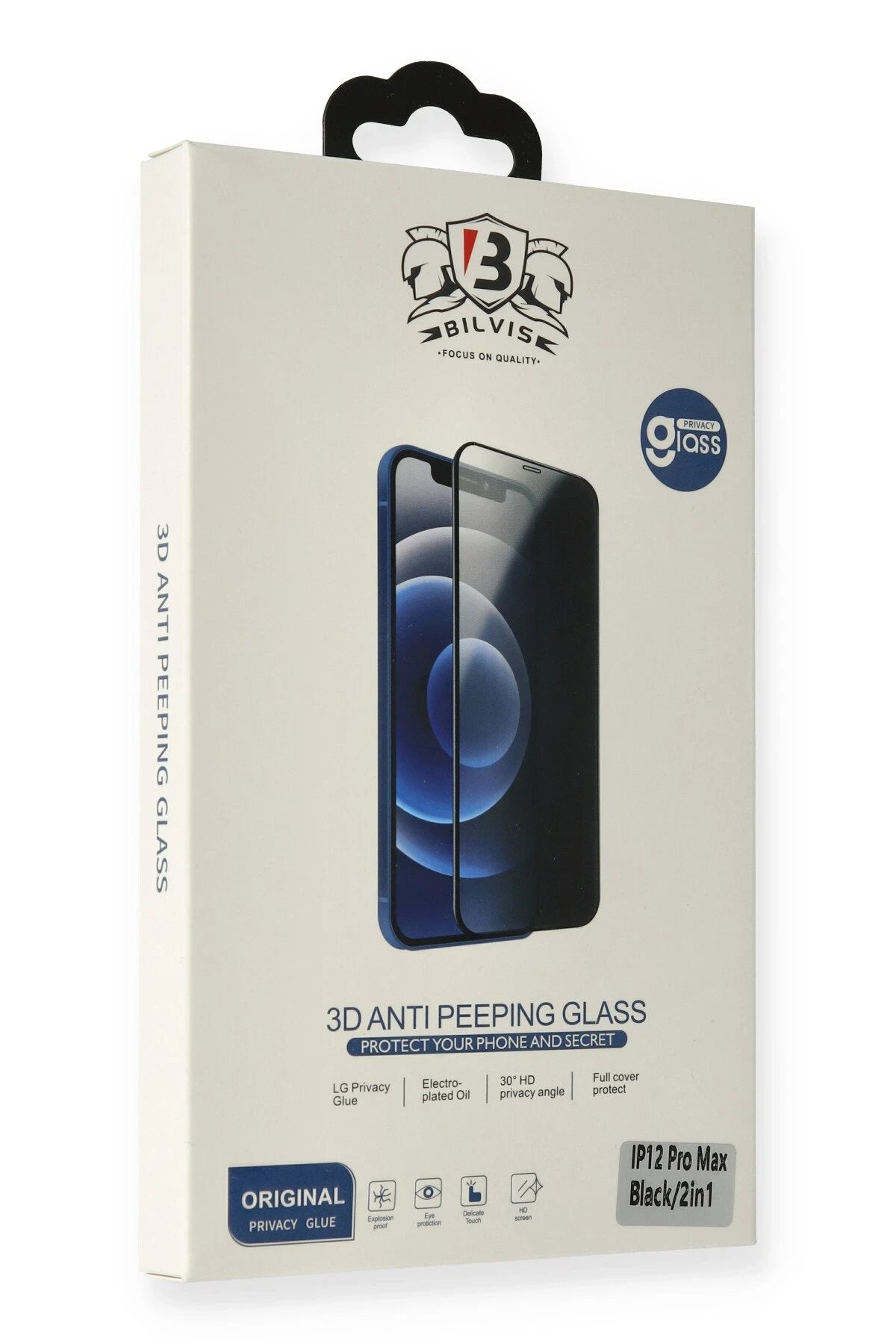 nebaktın Apple iPhone 15 Pro Bilvis Hayalet Cam Ekran Koruyucu 1