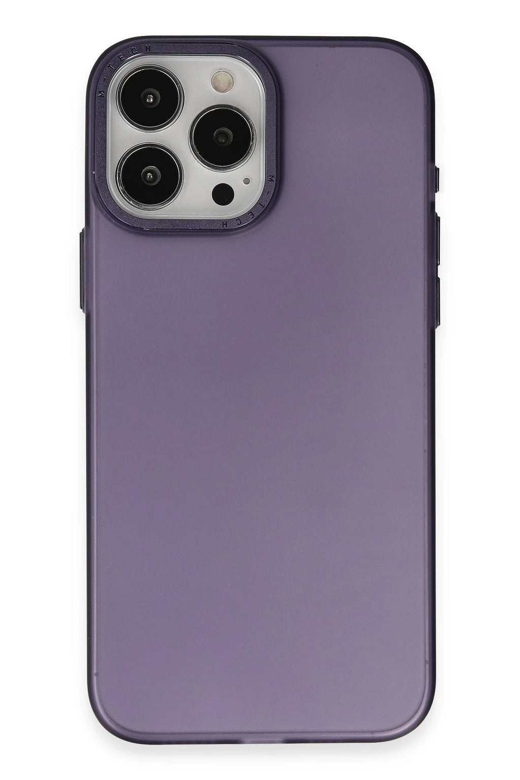 nebaktın Apple iPhone 15 Pro Kılıf Modos Metal Kapak - Derin Mor 1